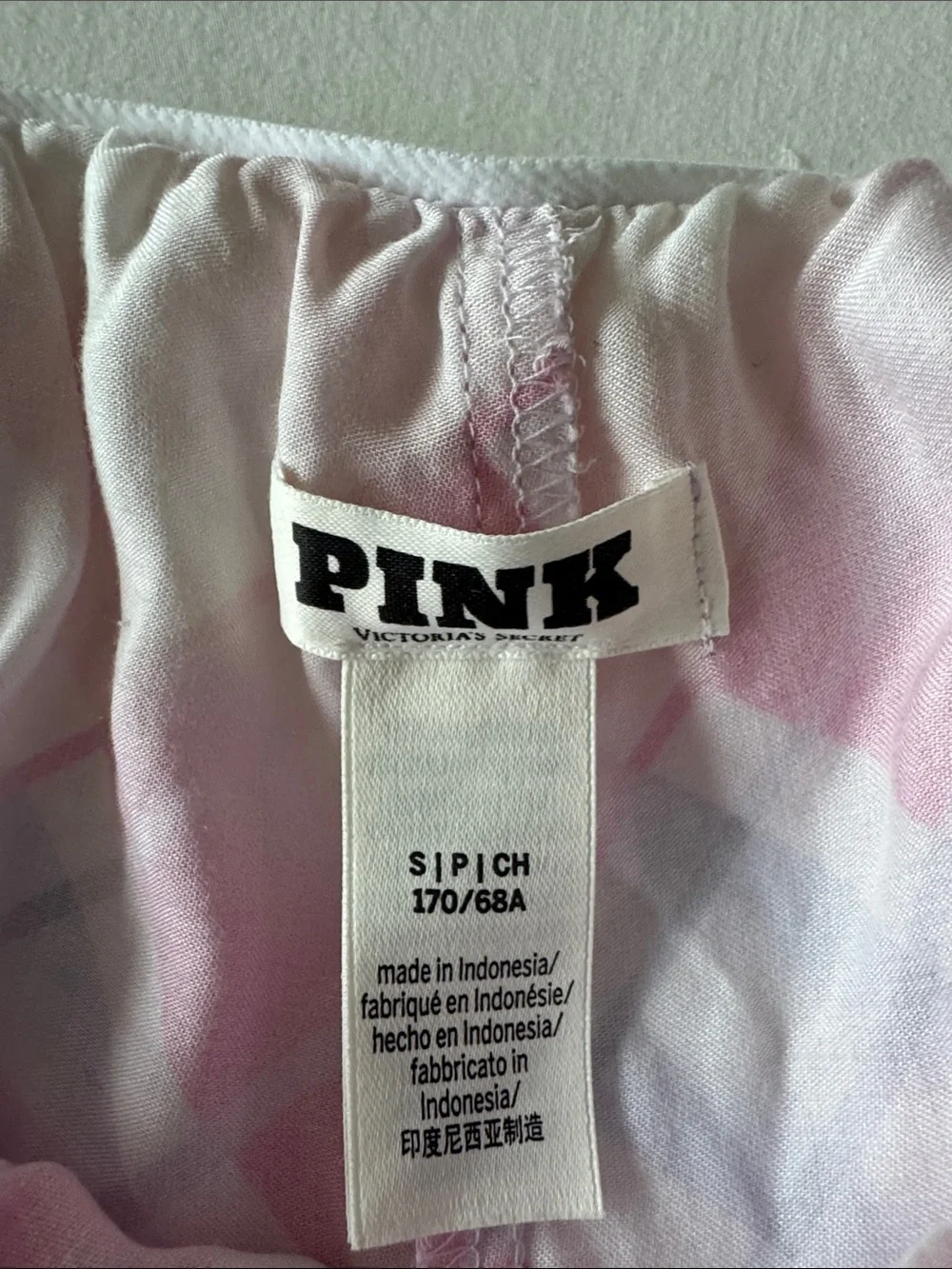 PINK Victoria's Secret Pink & Lavender Plaid Lounge Shorts - Picture 3 of 4